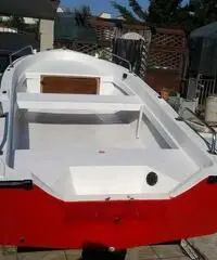 Barca vtr 4mt + Motore 15cv benzina + Carrello Barca vtr 4mt + Motore 15cv benzina + Carrello