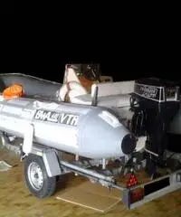 Gommone BWA 440 VTR +Motore EVINRUDE 737 + CARRELLO Gommone BWA 440 VTR +Motore EVINRUDE 737 + CARRELLO