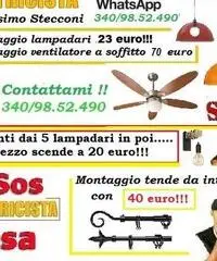 Montaggio ventilatore a soffitto Roma Talenti Montaggio ventilatore a soffitto Roma Talenti