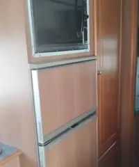 Camper mansardato 6 posti