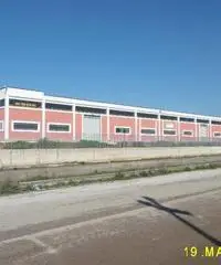 Capannone industriale con piazzale esterno Capannone industriale con piazzale esterno