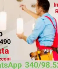 Lampadari e plafoniere smontaggio e montaggio Condizionatore