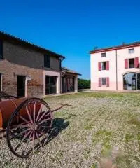 Rustico ristrutturato indipendente con parco a Fontanellato (PR)