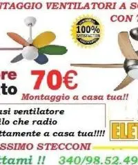 Elettricista lampadari Roma Tuscolana