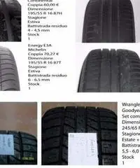 Gomme usate e nuove - Marche