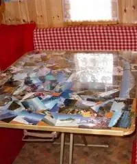 Roulotte con preingresso legno Roulotte con preingresso legno