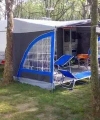 Veranda per caravan con box cucina Veranda per caravan con box cucina