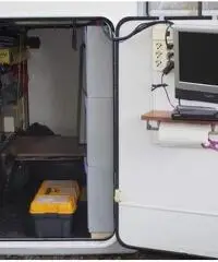 Camper Super D 112g garage con doccia separata dal bagno Camper Super D 112g garage con doccia separata dal bagno