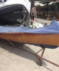 Canoa Cantieri Solcio in legno Canoa Cantieri Solcio in legno