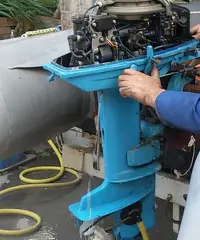 Gommone motore e carrello