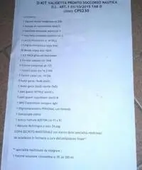 Cassetta pronto soccorso Tab. D Cassetta pronto soccorso Tab. D