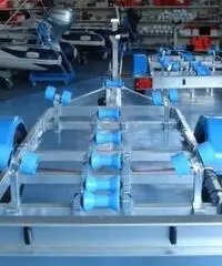 Rimorchio porta barca 750Kg Pima meccanica tedesca corto Rimorchio porta barca 750Kg Pima meccanica tedesca corto
