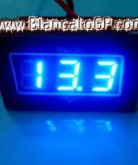 Voltmetro digitale led dc 15-120v waterproof Voltmetro digitale led dc 15-120v waterproof