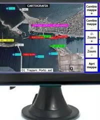GPS plotter cartografico nautico display a colori 5,0 GPS plotter cartografico nautico display a colori 5,0