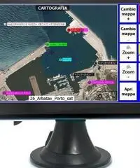 GPS plotter cartografico nautico display a colori 5,0 GPS plotter cartografico nautico display a colori 5,0