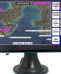 GPS plotter cartografico nautico display a colori 5,0 GPS plotter cartografico nautico display a colori 5,0