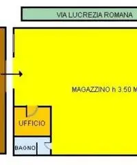 Vendita Magazzino in via Lucrezia Romana, 29 Vendita Magazzino in via Lucrezia Romana, 29