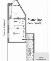 Appartamento di 45 mq via de gasperi napoli