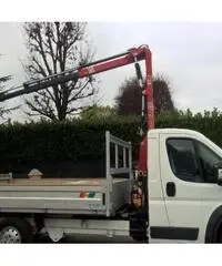 FIAT Ducato cassone con gru fassi FIAT Ducato cassone con gru fassi