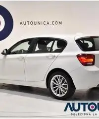 BMW 116 I 5 PORTE UNIQUE AUTOM SENS XENON CERCHI 17'