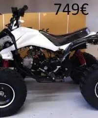 QUAD 125CC 4 TEMPI RUOTE GRANDI DA 8' CON RETROMARCIA CROSS QUAD 125CC 4 TEMPI RUOTE GRANDI DA 8' CON RETROMARCIA CROSS