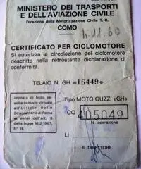 moto guzzi magnum cc 50 immatricolata 1977