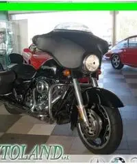 HARLEY-DAVIDSON FLHX Street Glide *scarichiV&H*borse e crepuscolare pelle*schienalin