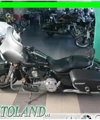 HARLEY-DAVIDSON FLHX Street Glide *scarichiV&H*borse e crepuscolare pelle*schienalin