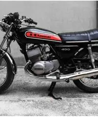 Kawasaki S3 400 Mach II, Unipro, Restaurata, Tutto originale