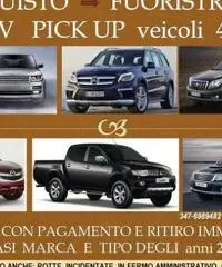 Acquisto fuoristrada suv Pik up usati pagamento immediato Acquisto fuoristrada suv Pik up usati pagamento immediato