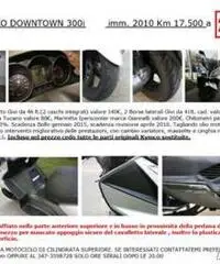 SCOOTERONE KYMCO DOWNTOWN 300i DEL 2010 CON SOLI 17700 KM SCOOTERONE KYMCO DOWNTOWN 300i DEL 2010 CON SOLI 17700 KM