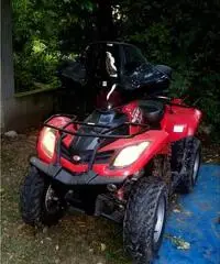 Quad rosso usato pochissimo marca Kimco Quad rosso usato pochissimo marca Kimco