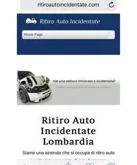 Ritiro auto incidentate T. 3355609958 Ritiro auto incidentate T. 3355609958