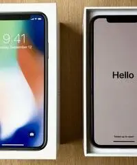Vendita Apple iPhone X 64GB per 400 EUR e iPhone X 256GB per 450 EUR Vendita Apple iPhone X 64GB per 400 EUR e iPhone X 256GB per 450 EUR