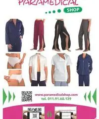 T-shirt aperte sul davanti per interventi T-shirt aperte sul davanti per interventi