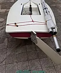 Deriva Laser attrezzatissima con carrello alaggio