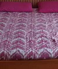 Letto matrimoniale king size - in legno