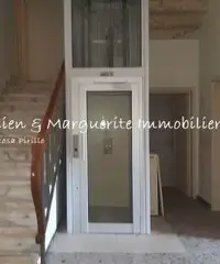 About 400 meters from the sea