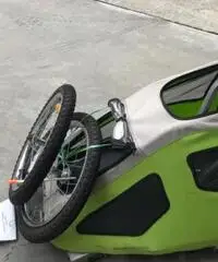 Rimorchio passeggino bici per cagnolino Rimorchio passeggino bici per cagnolino