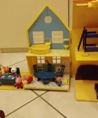 Casa, treno e scuola di Peppa Pig Casa, treno e scuola di Peppa Pig