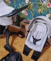 Stokke Xplory v6 Grigio Melange Carry culla e sedile unita Stokke Xplory v6 Grigio Melange Carry culla e sedile unita