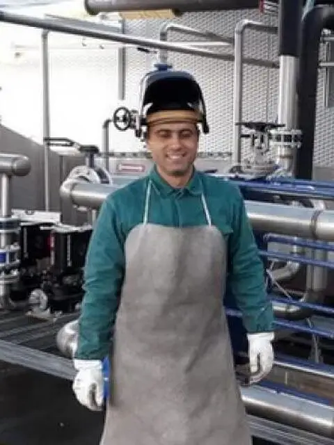 Saldatore, tubista Saldatore, tubista