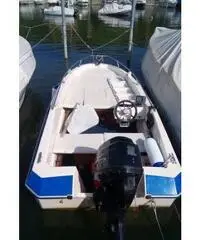 Barca completa di carrello