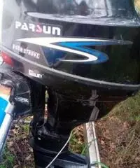 Barca completa di carrello