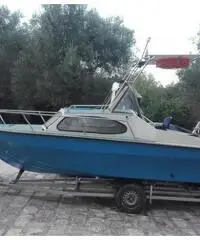 Barca semicabinata m. 5 evinrude 115 hp