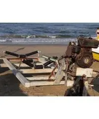 Carrello motorizzato alaggio barca