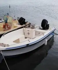 Barca motore carello omologato