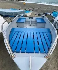 Barca Canadian 372 + evinrude 15 cv