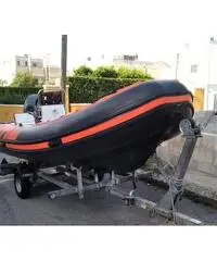 Gommone Lomac 460, motore Yamaha 40 e carrello rev Gommone Lomac 460, motore Yamaha 40 e carrello rev