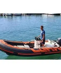 Gommone Lomac 460, motore Yamaha 40 e carrello rev Gommone Lomac 460, motore Yamaha 40 e carrello rev